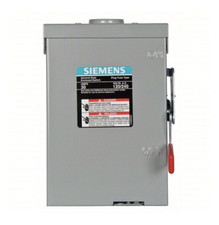 💥Siemens LF211NR General Duty Outdoor Rated Safety Switch 30A 240V Plug Fused