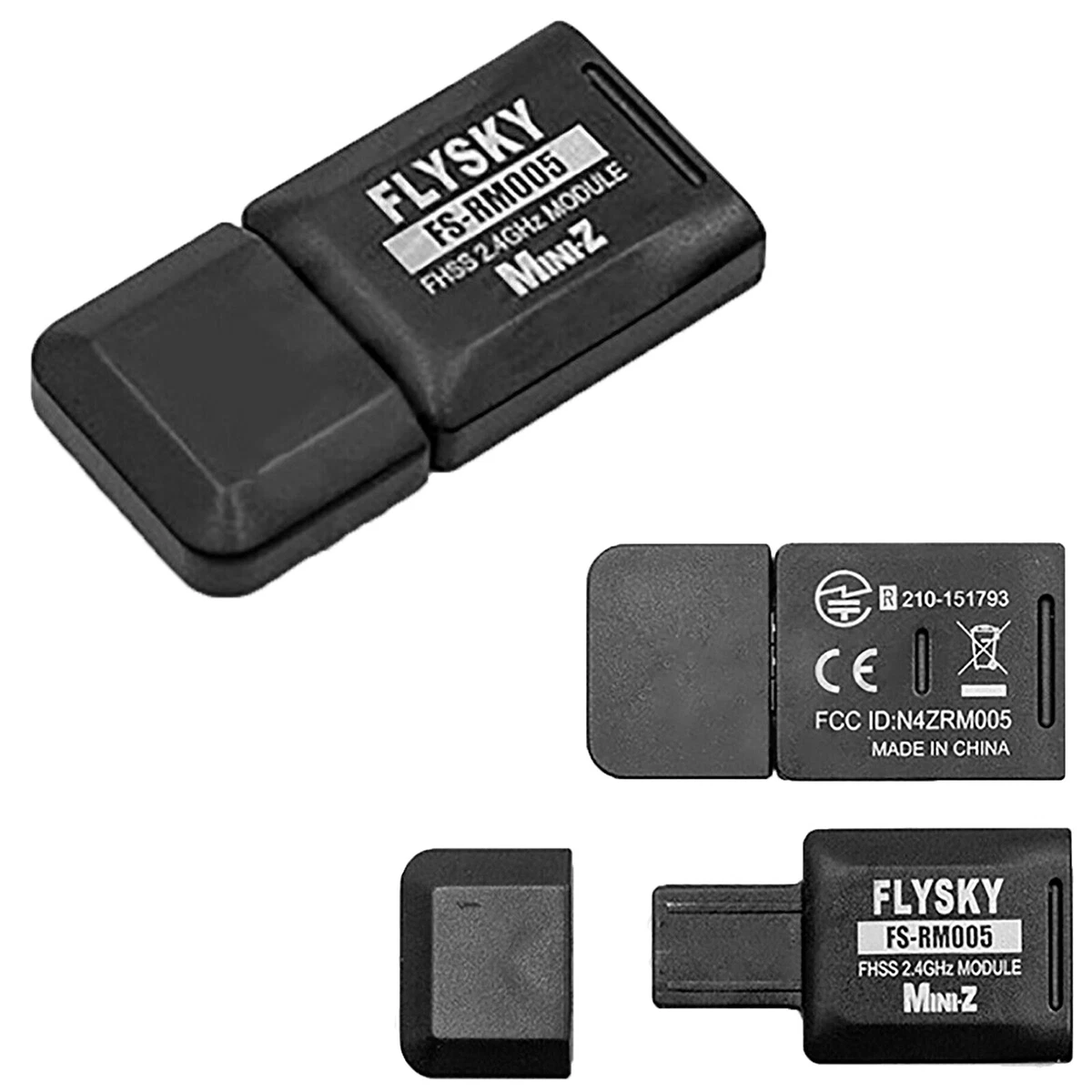 FLYSKY NB4 Mini Z 2.4GHz Module FS-RM005 for Kyosho FHSS Mini-Z RWD AWD RC Car