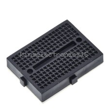 2PCS Mini Black Solderless Prototype Breadboard 170 Tie-points For Arduino