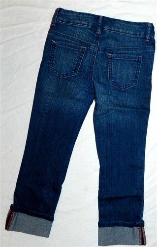 Jeans Set 2pc Crop Jeans Pink Tee School Gymboree Girl size 4 New - Picture 3 of 5