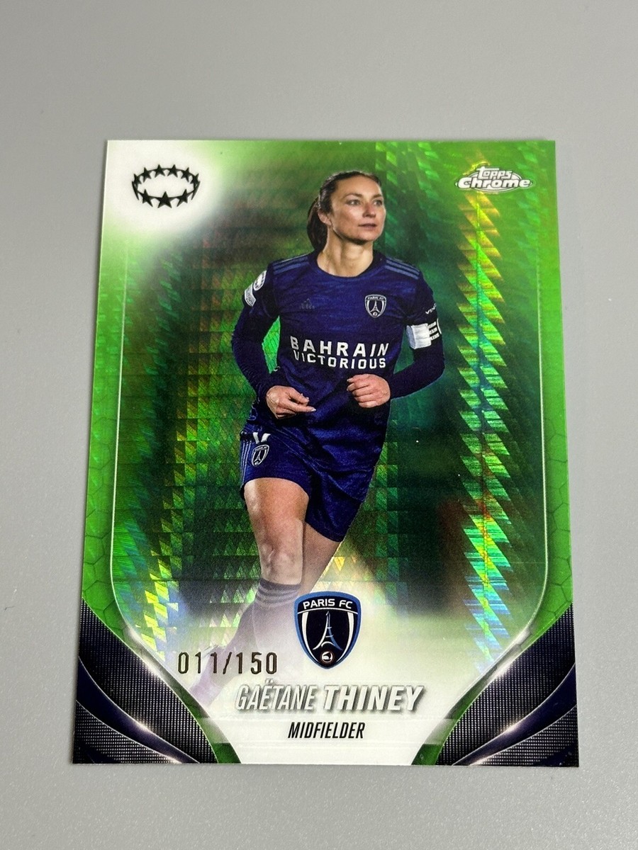 Gaetane Thiney 2023-24 Topps Chrome Women's CL /150 Green
