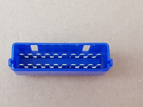 Genuine Bentley Connector Contact Bridge, blue - 3W0972416A - Picture 4 of 5