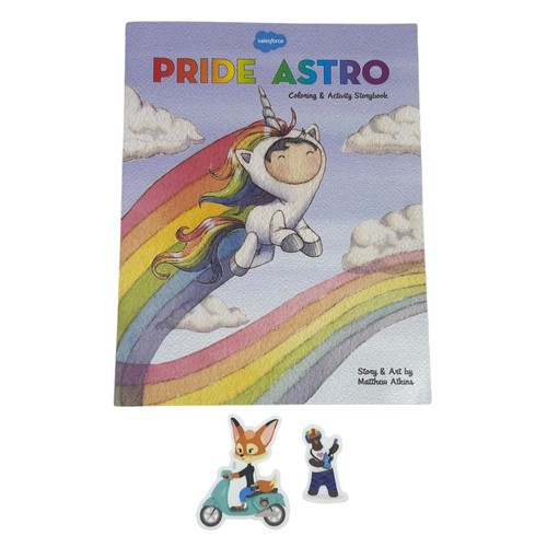 Salesforce Price Astro Unicorn Coloring And Activity Story Book With Stickers