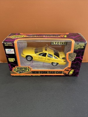 Road Champs New York Taxi Cab Die Cast Maßstab 1:43