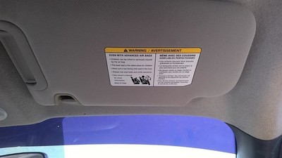 Passenger Sun Visor Without Illumination Fits 15-17 JUKE 33390812