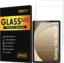 SIBEITU 2 Pack Screen Protector for Samsung Galaxy Tab A9 Plus 2023, 11 Inch HD