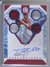 2019 Panini Chronicles Rookie Cornerstones Quartz 22/25 Dakota Hudson Auto 0g7