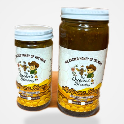 Melipona-Jimerito Honey with Bee Pollen: Mayan Harvested, Yucatán Mexico