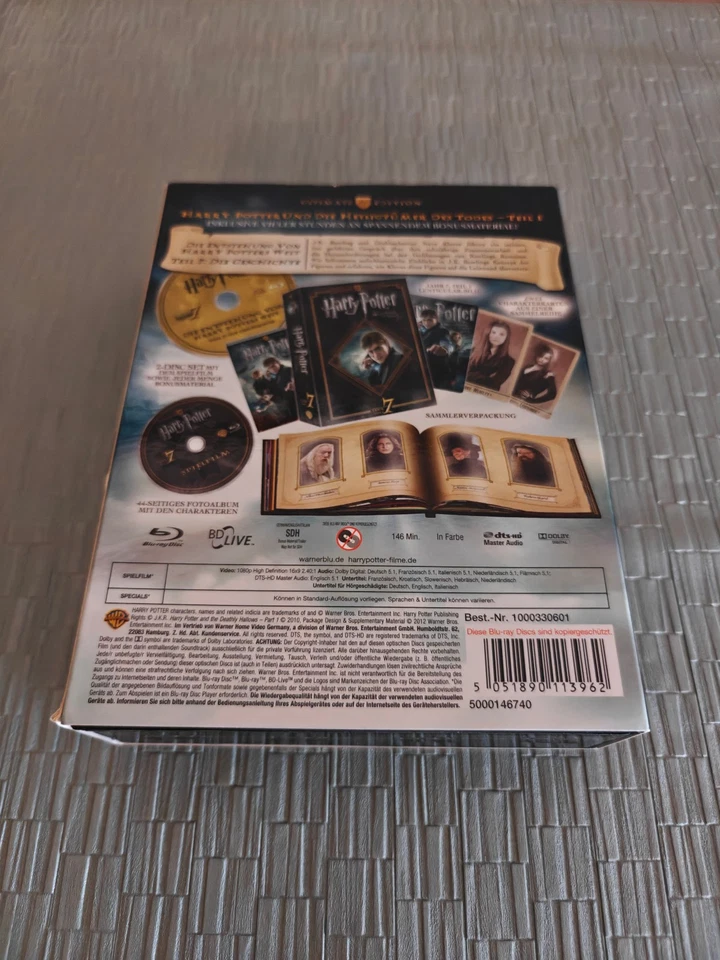 Harry Potter und die Heiligtümer des Todes Teil 1 - Ultimate Edition - Blu-ray - Bild 2 von 4