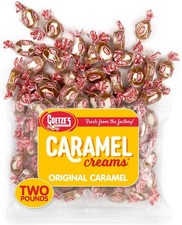 Candy Vanilla Caramel Creams - 2 Pound Bag 32 Ounces - Fresh from the Factory