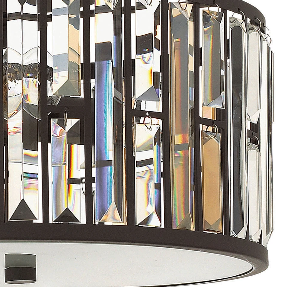 Fredrick Ramond FR33731 3 luces montaje empotrado accesorio de techo - bronce Foto 2 de 3