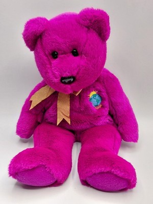   TY Beanie Buddies Bär Pink Millennium Edition 1999   Vintage Sammler