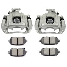For 2008-2012 DODGE GRAND CARAVAN Ceramic Pad & Rear Pair Brake Calipers