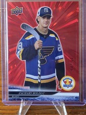 24-25 UD Extended Series Zachary Bolduc First Round Draft Red Outburst 16/25