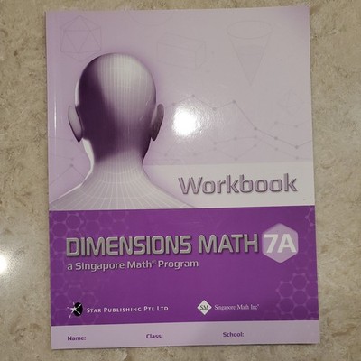 Dimensions Math Workbook 7A