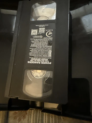 Lot Of 6 Power Rangers VHS Slip Clamshell Galaxy Black White Magna Titanium - Picture 20 of 20