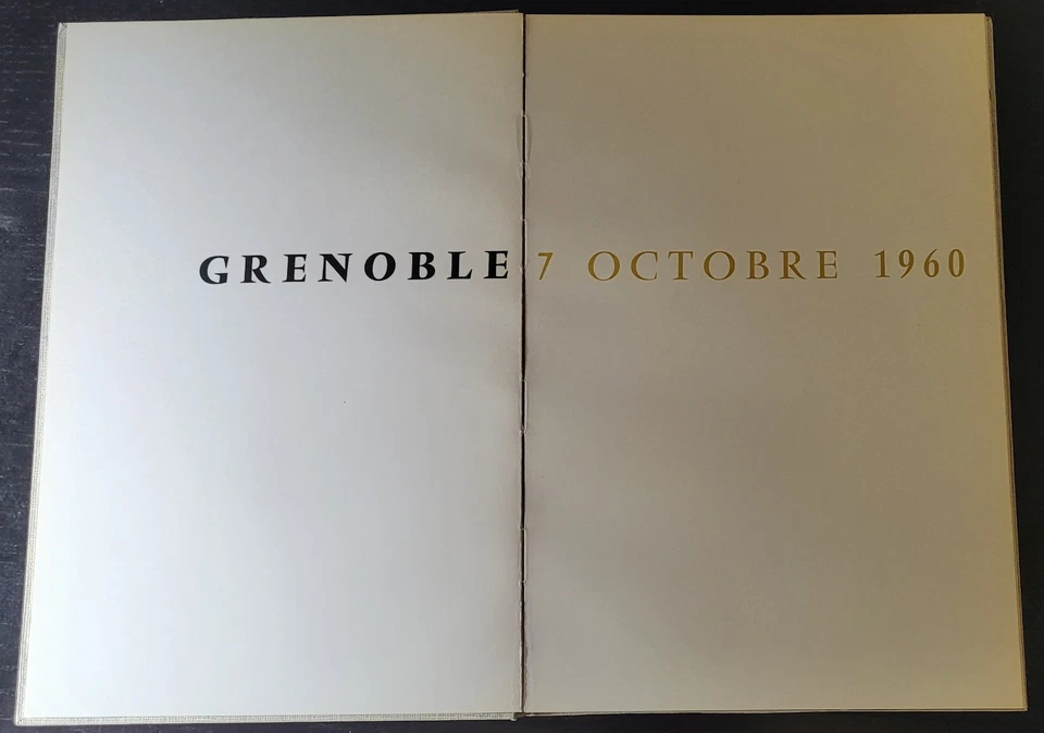 Livre de Collection - Grenoble 7 Octobre 1960 - Photo 4/4