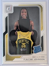 2026 Panini Donruss WNBA #92 Flau'Jae Johnson Rated Rookie