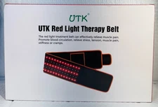 UTK Red Light Therapy Belt -Muscle Pain, Blood Cirulation, Stress. Tension-NEW