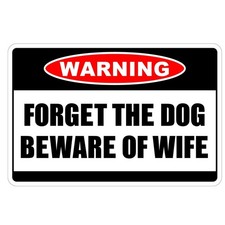 Funny Warning Sign