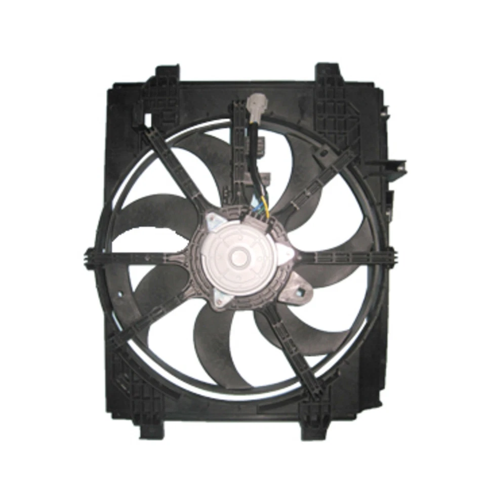 双散热器和冷凝器冷却风扇组件适用于13-18日产Sentra (S) — 第 2/4 张图片