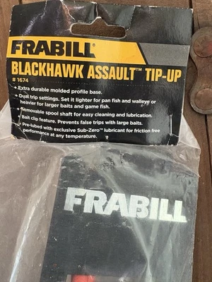 New sealed FRABILL TIP-UP ICE FISHING blackhawk assault - Image 1 of 4
