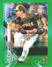 2020 Topps Chrome - Andres Munoz #149 Refractor (RC)