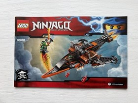 LEGO NINJAGO Sky Shark 70601 Skybound 221 pcs Lloyd Ages 7-14 No Box