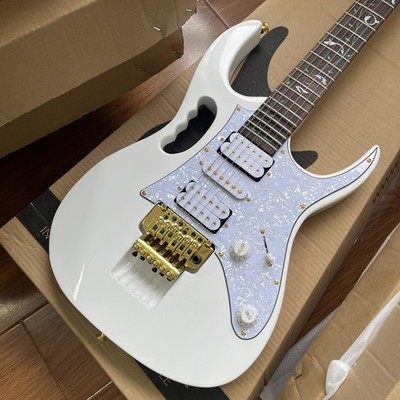 2004 IBZ JEM7-WH Steve Vai Signature Guitar Freud Hardware Mahogany Maple neck