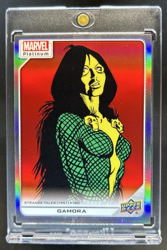 2023 Upper Deck Marvel Platinum Gamora Rainbow #140