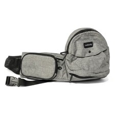 Tushbaby Original Hip Seat Baby Carrier for Babies  Toddlers up to 45 lbs Grey