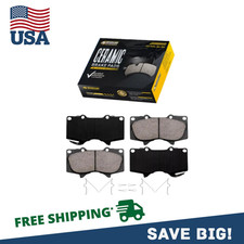 For Toyota 4Runner FJ Sequoia Tacoma Tundra GX460 GX470 Front Ceramic Brake Pads