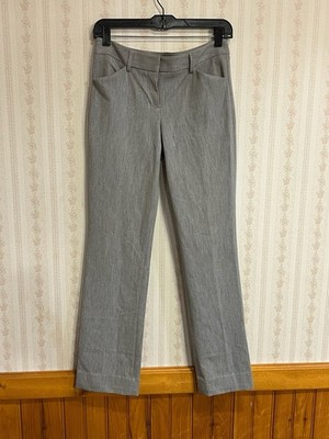Express Editor Pants Women s Size 00 Gray Mid Rise