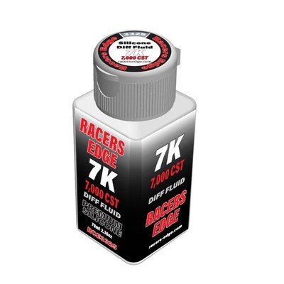 Racers Edge 7k 7,000cst Weight Silicone Diff Fluid Ez Pour Bottle RCE3325 3325