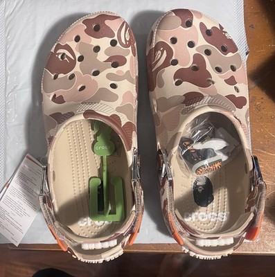 Bape x Crocs Classic Clog 'ABC CAMO' Men's 6 Women's 8 | eBay