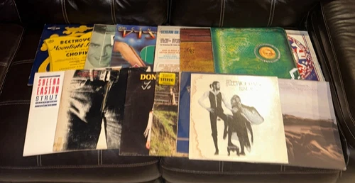 HUGE LOT of Vinyl ORIGINAL Sleeves-Alice Cooper/Fleetwood Mac/Rolling Stones VTG