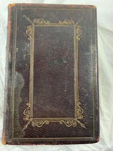 Fore-Edge Holy Bible 1861 In Good Condition - Picture 3 of 20