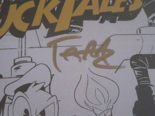 CGC SS 9.8 IDW Convention DuckTales #1 Signed Bobby Moynihan Cartoon Staff A - Picture 3 of 12
