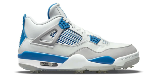 Size 8.5 - Jordan 4 Golf Military Blue 2021 for sale online | eBay