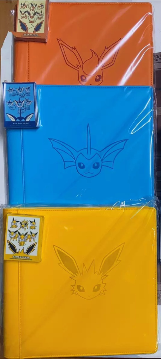Pokemon TCG Sword & Shield 2024 Eevee Theme Card Binder from EEVEE