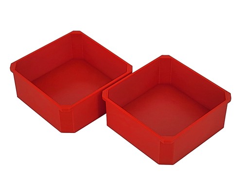 Milwaukee Packout Organizer Compatible Square Nesting Bin 3rd Height - Picture 6 of 77