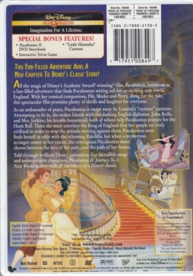 Disney: Pocahontas II: Journey to a New World (DVD, 1995) | eBay