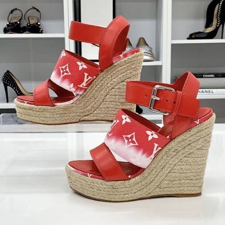 Louis Vuitton Starboard Wedge Sandal