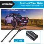 <!--F#f_0-->For Holden Colorado RG 2012-2019 Front Windscreen Wiper Blades Pair 18