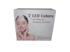 Livermoor 7 LED Face Mask Optical Whitening Anti-Aging Light Therapy OPEN BOX