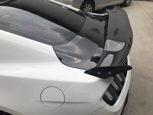 Carbon Fiber APR style Rear Trunk Spoiler Wing Flap For Ford Mustang 2015-21 - Picture 12 of 19