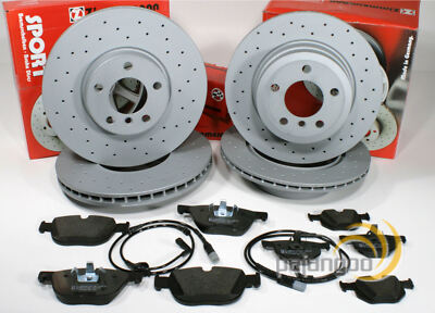 Zimmermann Sport Bremsen Set Ø 300 mm vorne hinten für BMW 3er [E90 E91 E93]
