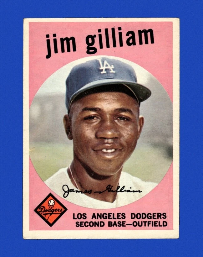 1959 Topps Set-Break #306 Jim Gilliam VG-VGEX *GMCARDS*