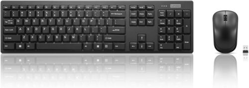 Lenovo Wireless Keyboard and Mouse Cordless Combo Spill Resistant Quiet Keys - Picture 6 of 6