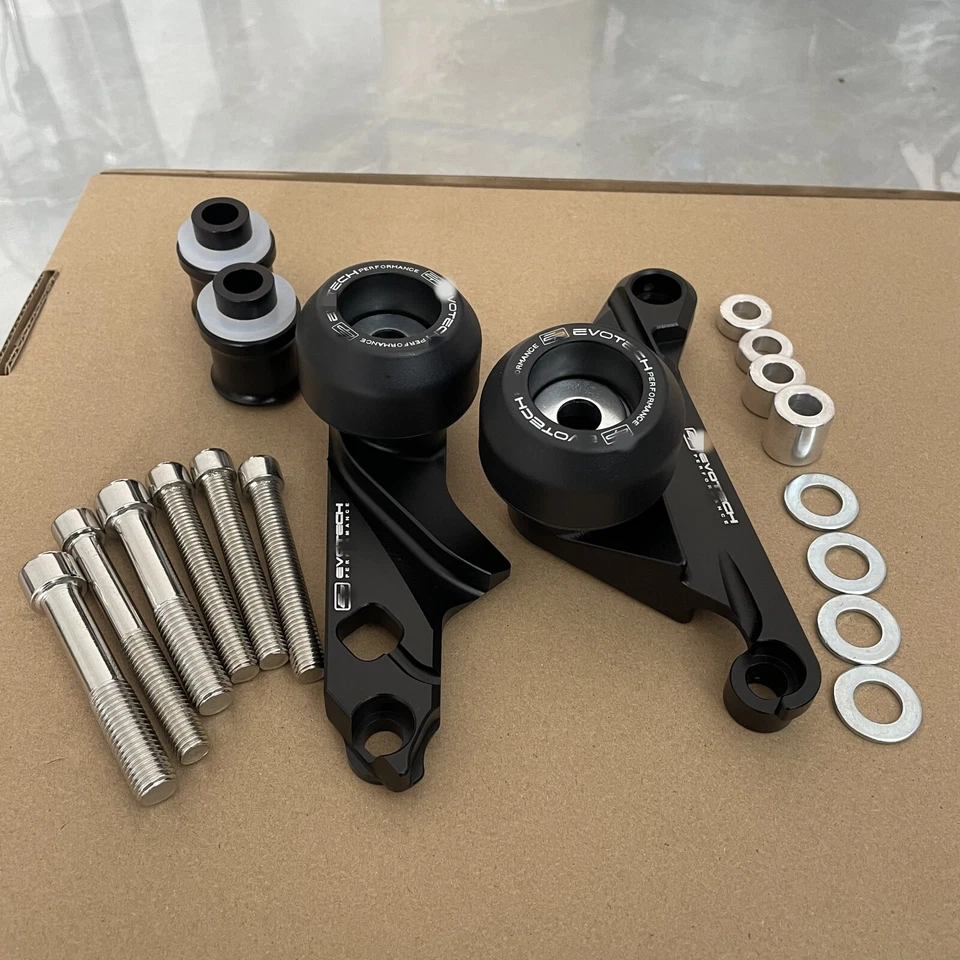 M1000R CNC Frame Sliders Falling Anti Crash Guard Protector For BMW S1000R 21-24 - Image 3 of 4